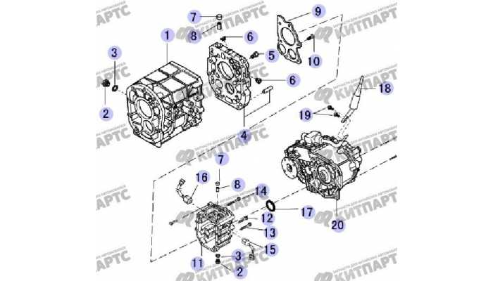 Картер КПП Great Wall Sailor