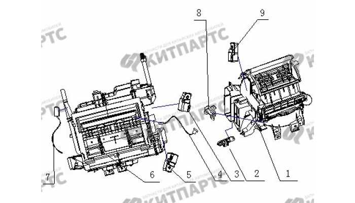 Электроприводы заслонок BYD