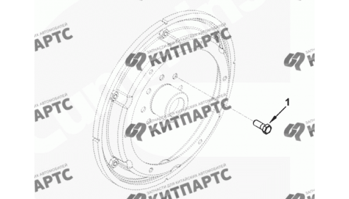 Болт крепления маховика Cummins