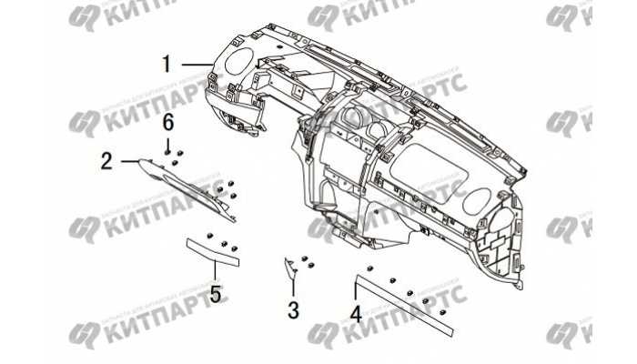 Панель приборов Great Wall Hover H3 New